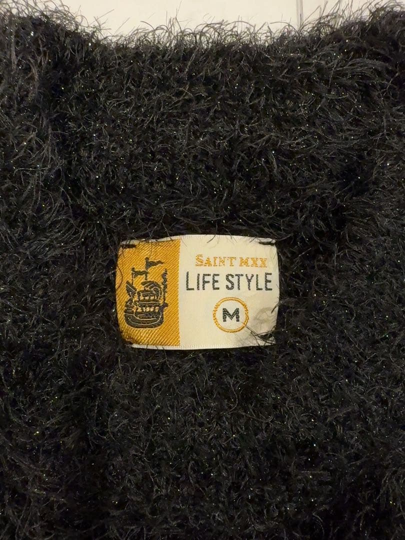 【新品未使用】SAINT Mxxxxxx CREW NECK KNIT
