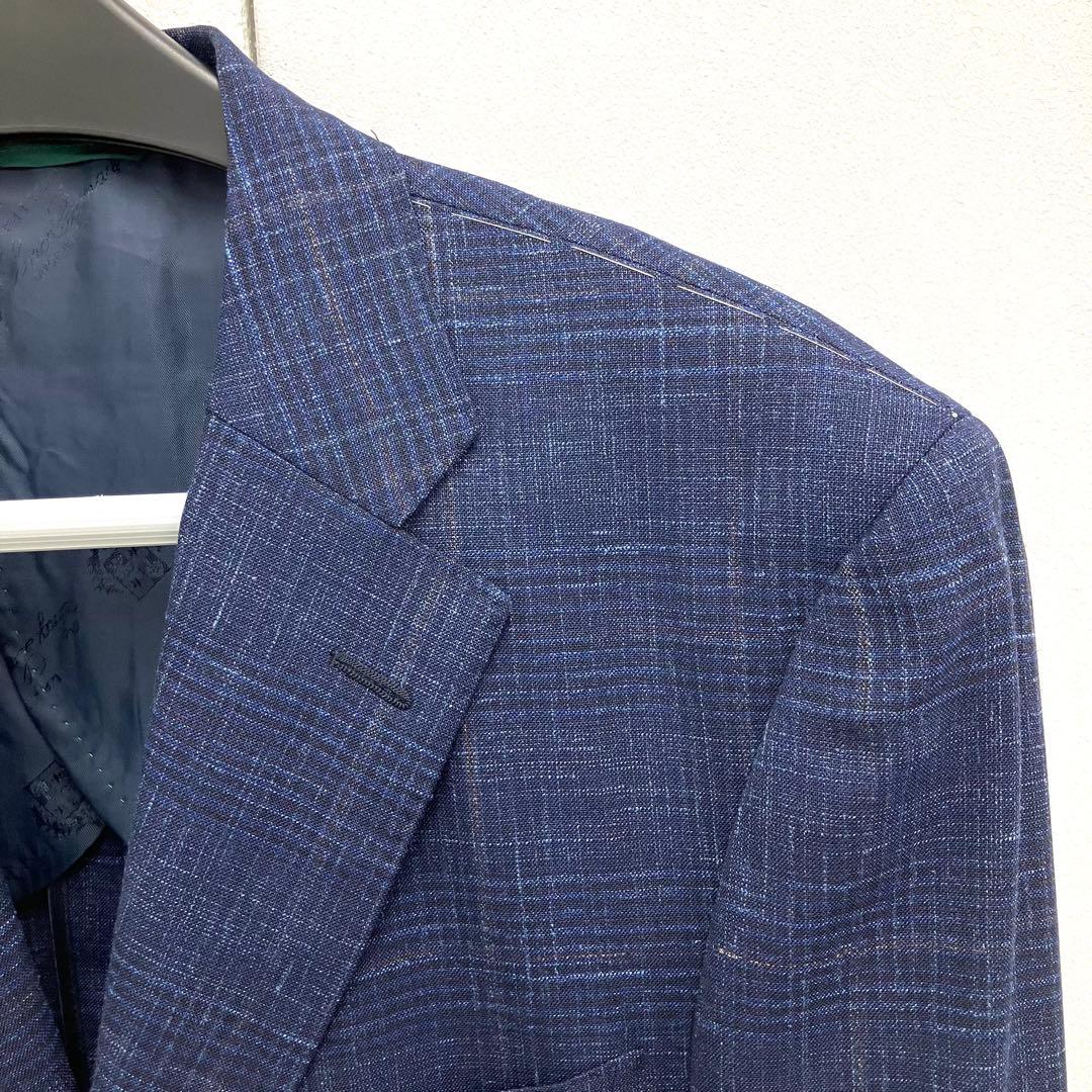 ロロピアーナ サマー ジャケット メンズ インディゴ AB6 春夏 新品