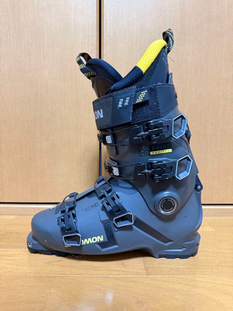 SALOMON SHIFTPRO 120 27cm スキーブーツ ウォークモード
