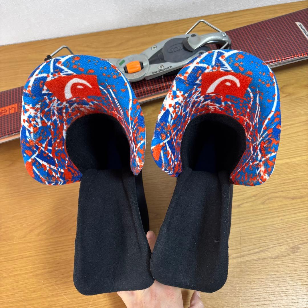 メンズ　ショートスキー　ファンスキーセット　Salomon 25-25.5cm