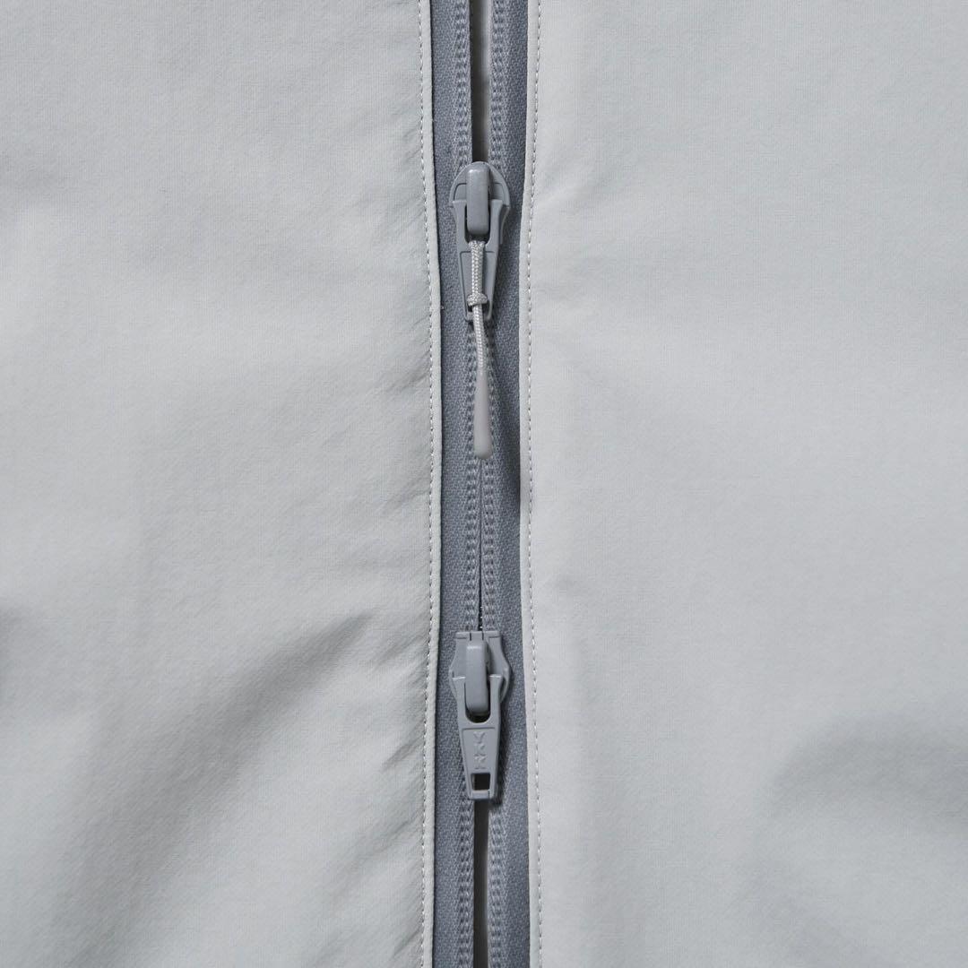 ES.1 3layer ダウンフードジャケット エスアイ ベスト ナイロン S