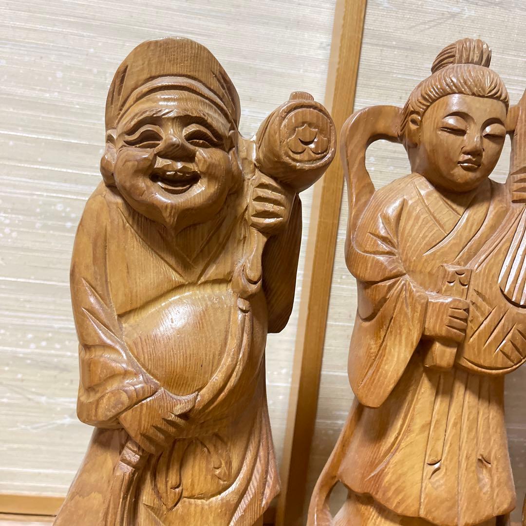 木彫り七福神