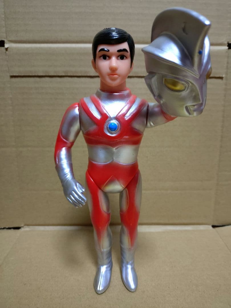 ブルマァク 復刻 マスク取れウルトラマンA ソフビ Bullmark