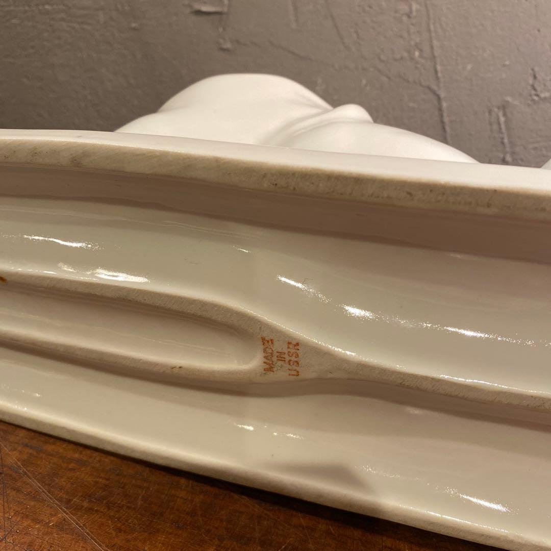 全長35cm ソ連製 シェパード 置物 ヴィンテージオブジェ インテリア 稀少