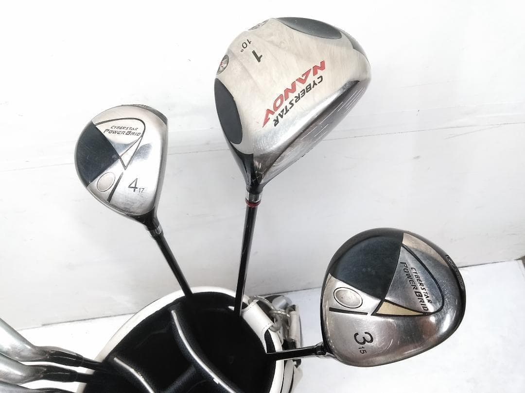 ヨネックス サイバースター メンズゴルフクラブ 12本セット バッグ付 ♪