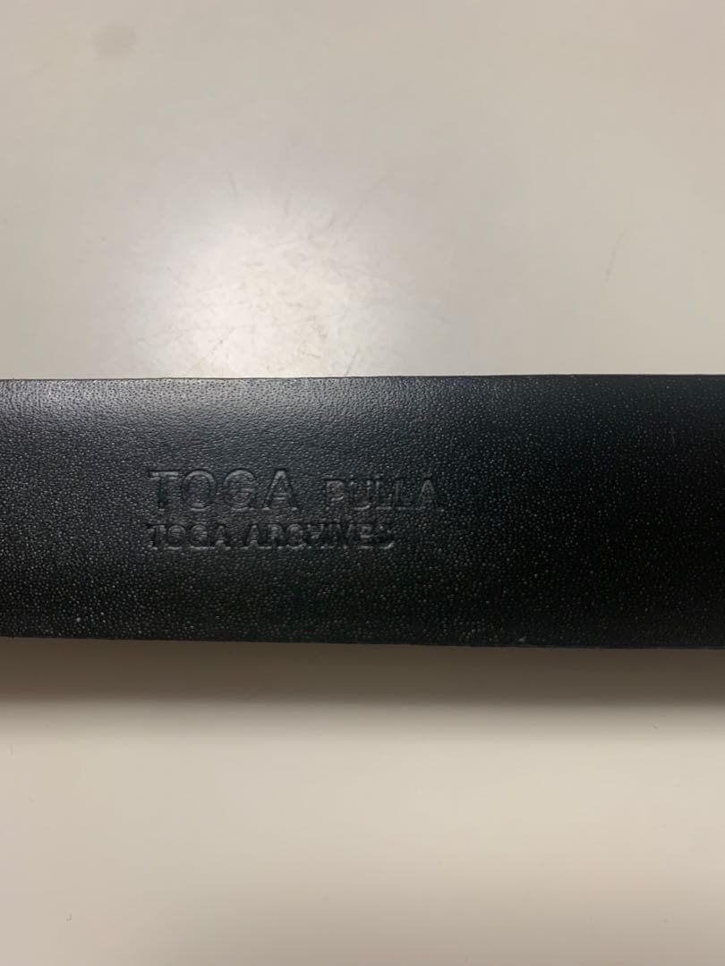 TOGA PULLA ダブルバックルベルト