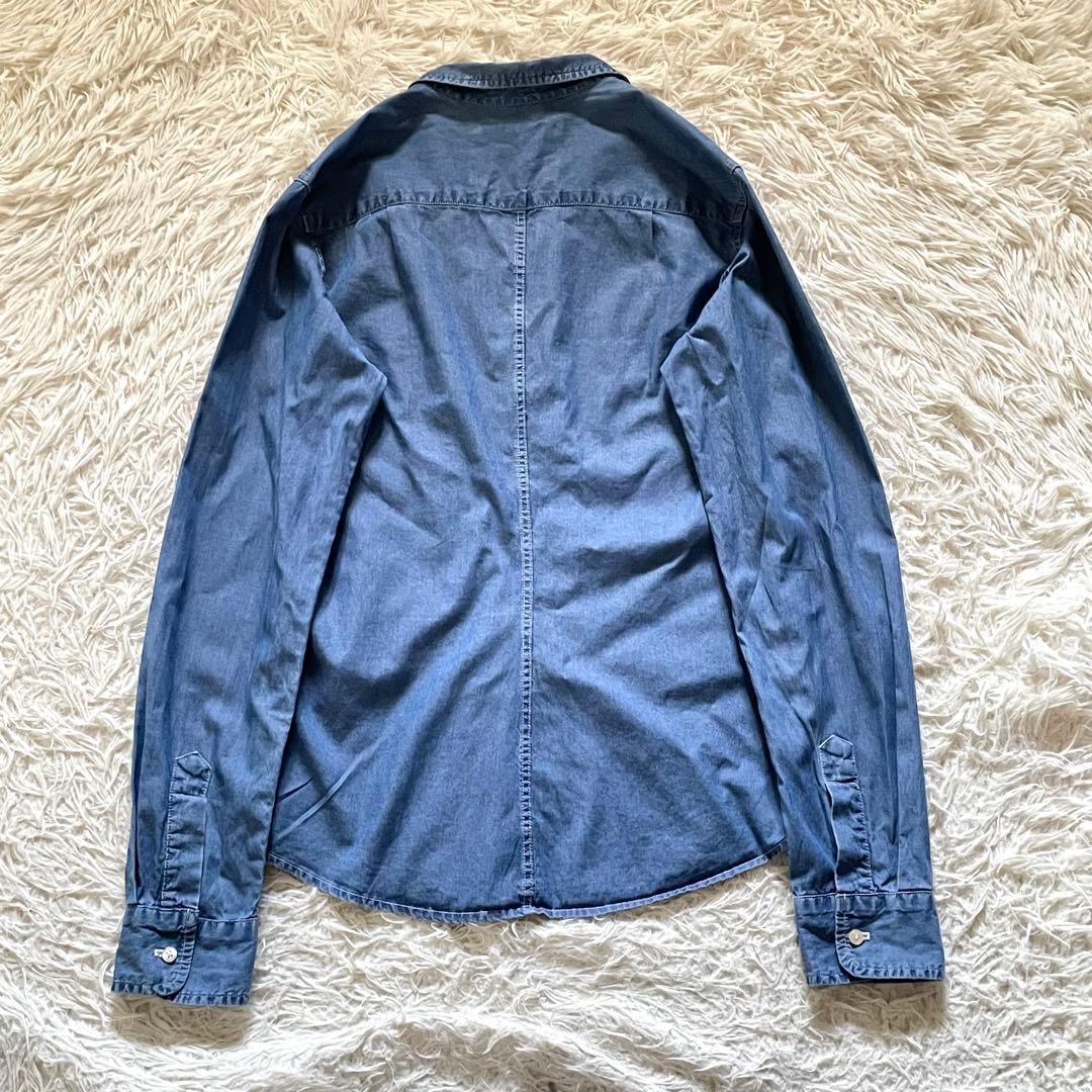 Frank&Eileen BARRY ダンガリーシャツ スキッパー M相当