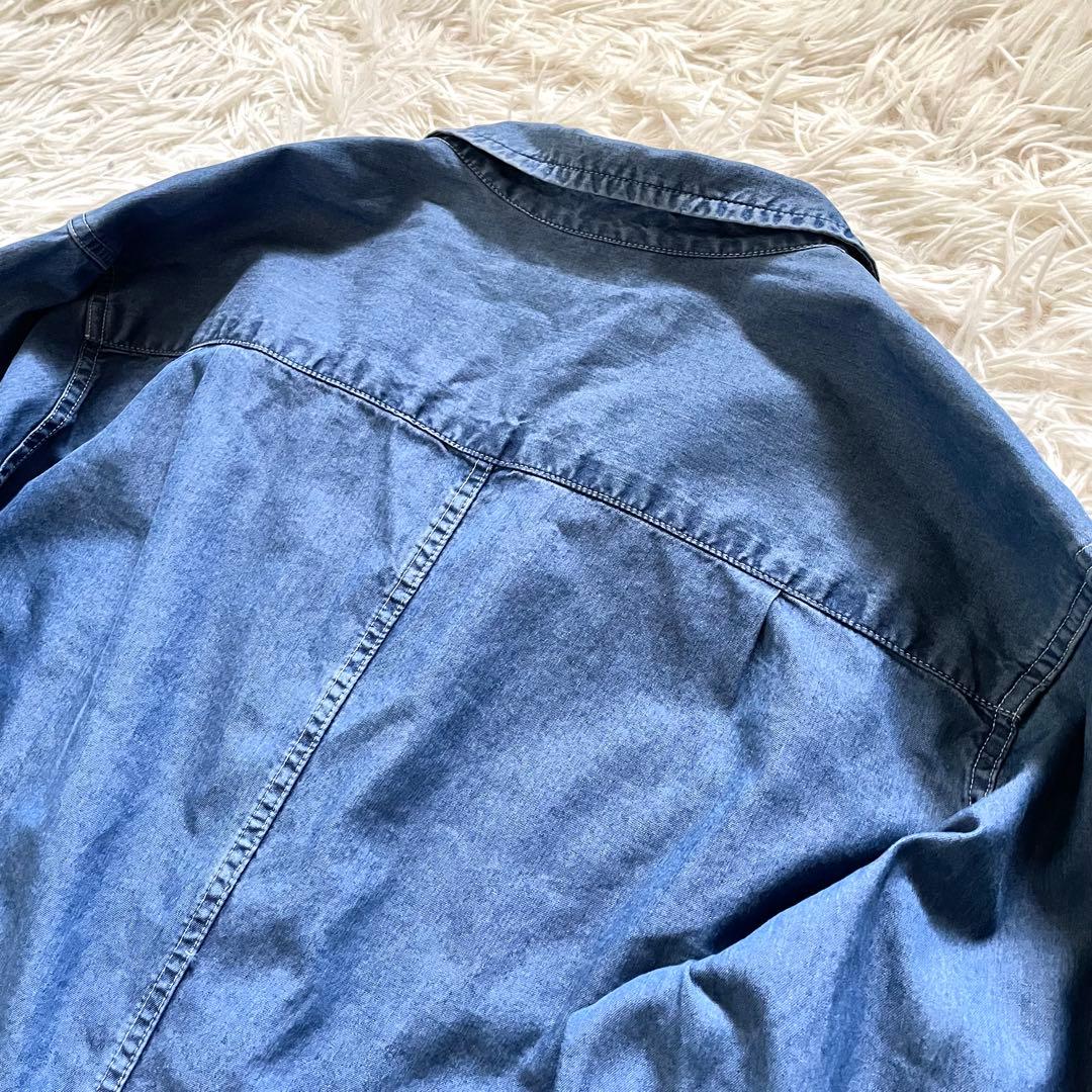 Frank&Eileen BARRY ダンガリーシャツ スキッパー M相当