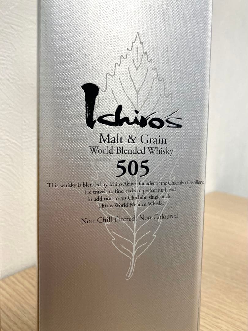 イチローズモルトIchiro's Malt & Grain 505 未開栓◇