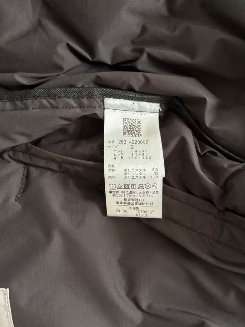 JACK BUNNY ブラック　ダウン　ショート丈