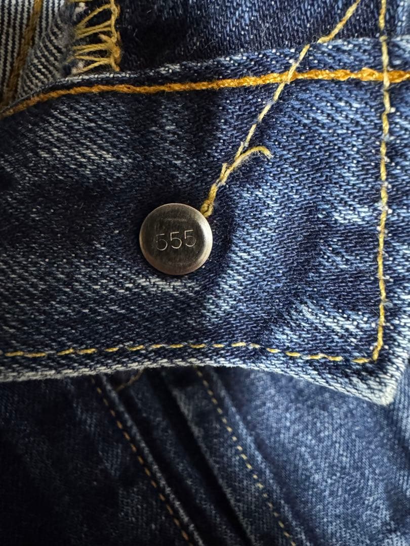 Levi's 501XX 濃紺　デニム W32 L36 555