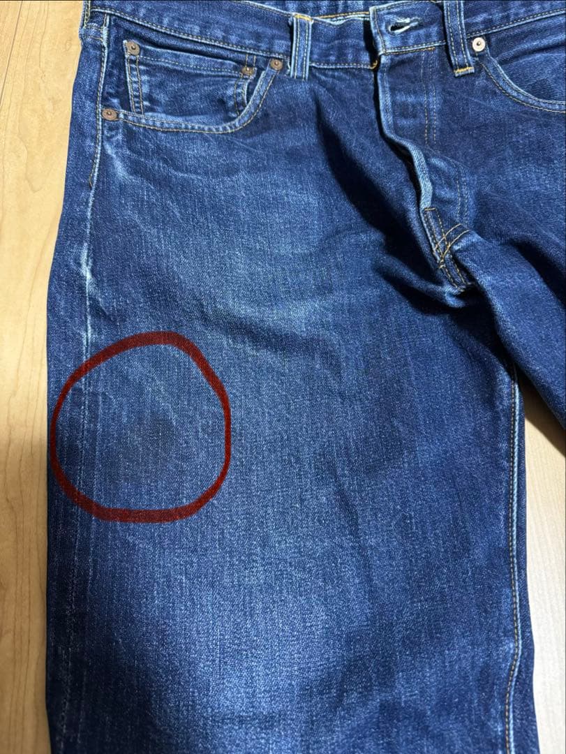 Levi's 501XX 濃紺　デニム W32 L36 555