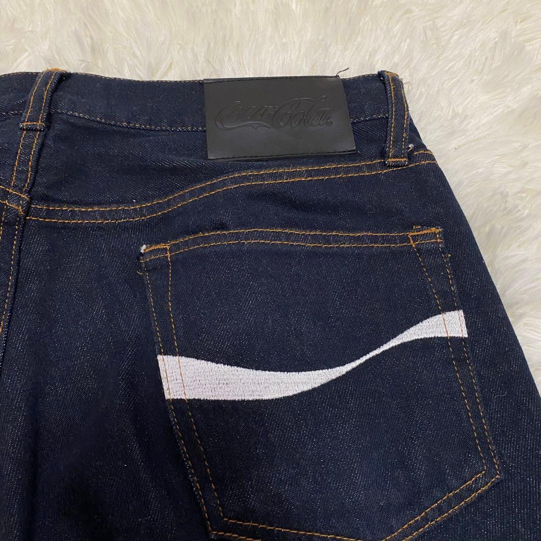 ✨定1.8万✨ADAM ET ROPEデニム L濃紺 コカコーラ 刺繍