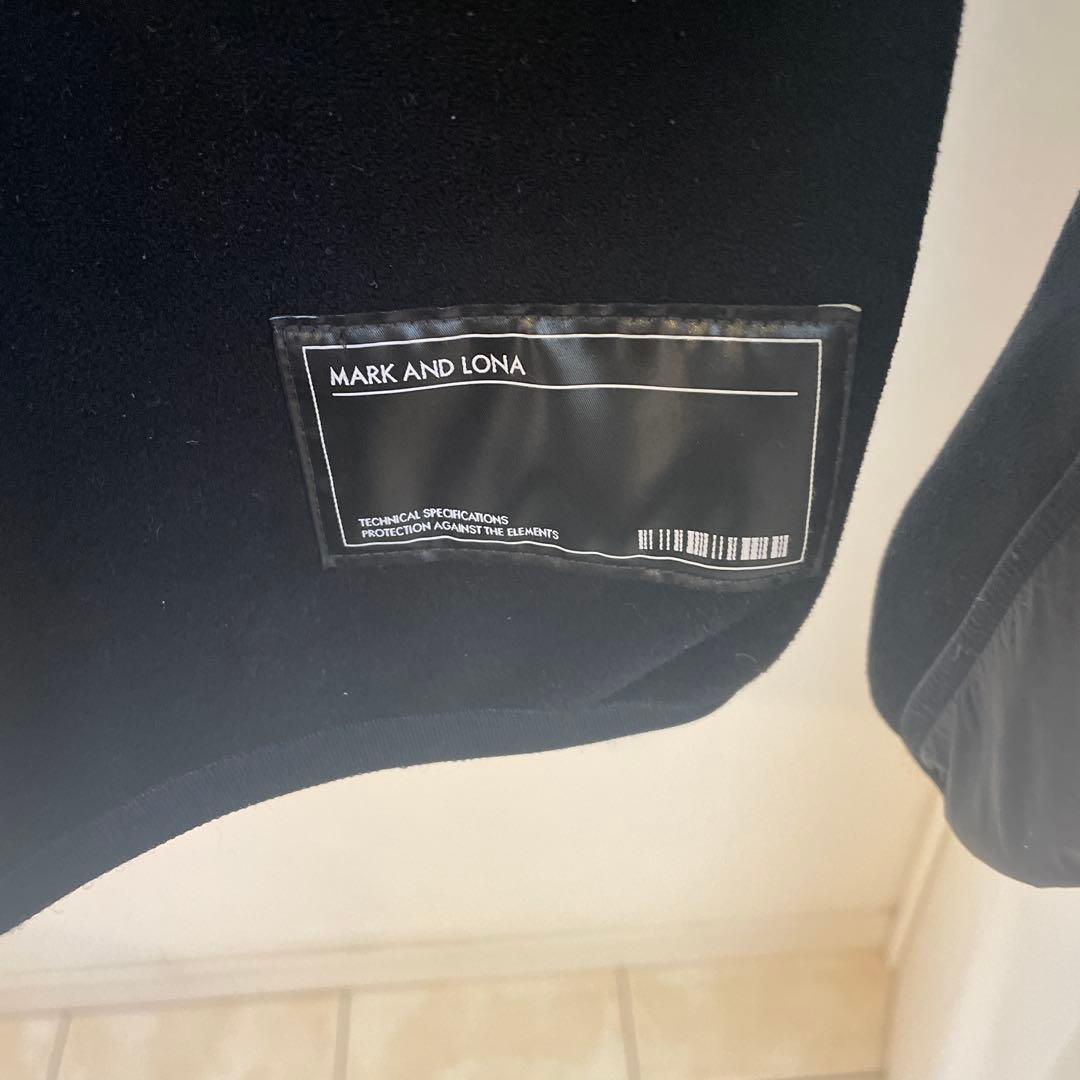 超美品MARK&LONA ブラック フリースジャケット46サイズ