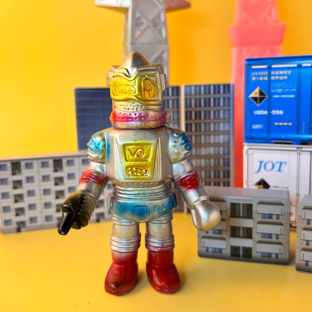 M1号 ミニサイズ ソフビ ユートム 後藤彩色所塗装 ブルマァク