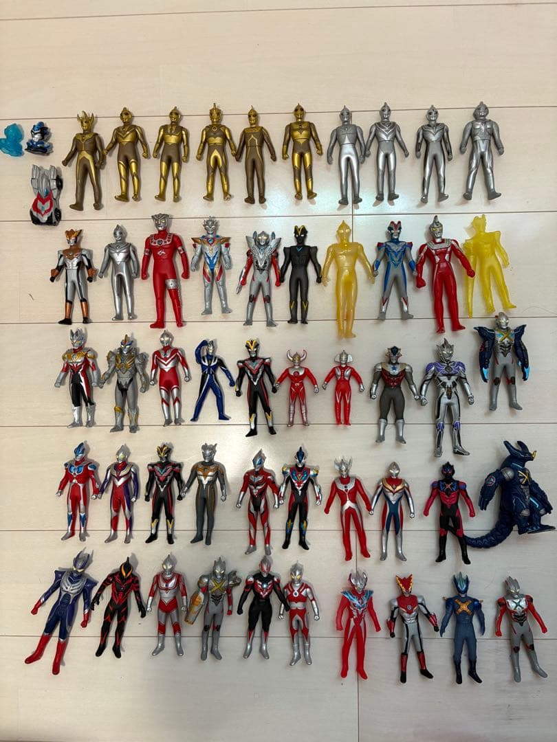 ウルトラマンソフビまとめ売り！170体、SHF、ビッグ入り！