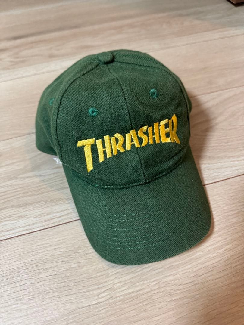 80s thrasher キャップ スナップバック レアカラー