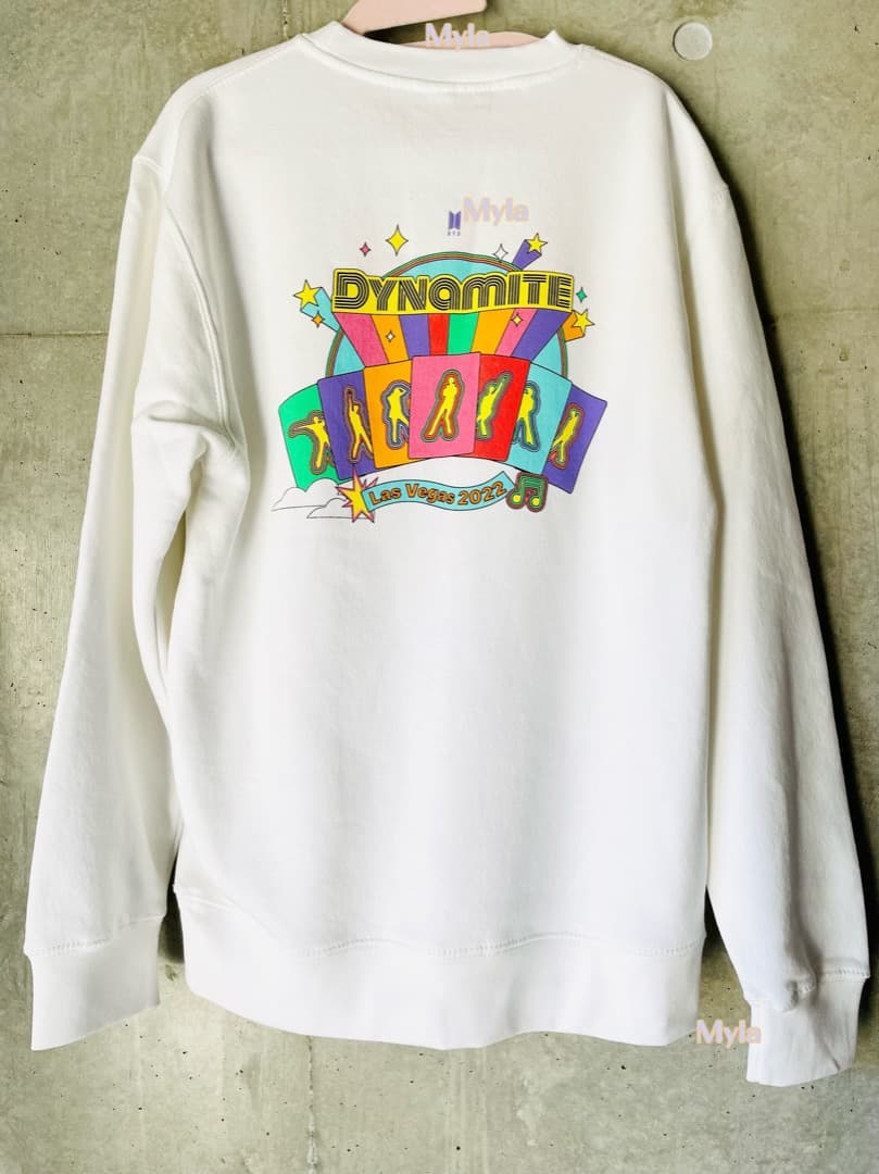 新品 ラスベガス限定 BTS 公式 トレーナー Dynamite