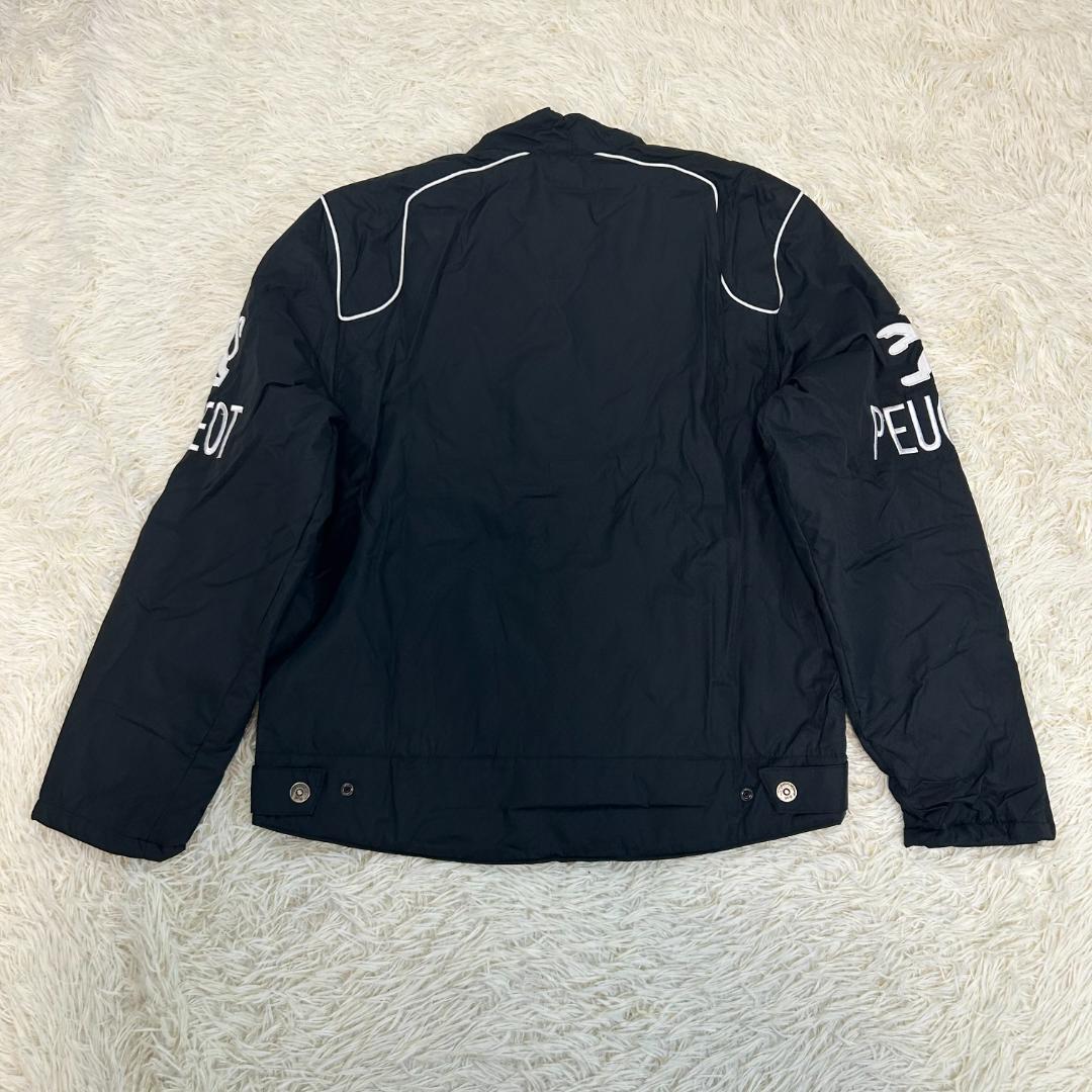 新品タグ付　PEUGEOT　プジョー　レーシングジャケット　モーター　ロゴ　L