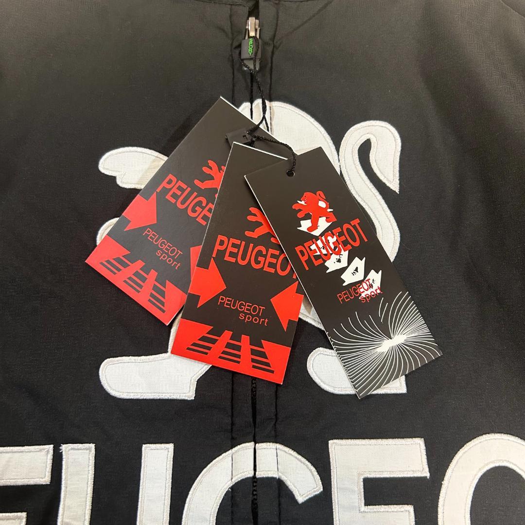新品タグ付　PEUGEOT　プジョー　レーシングジャケット　モーター　ロゴ　L