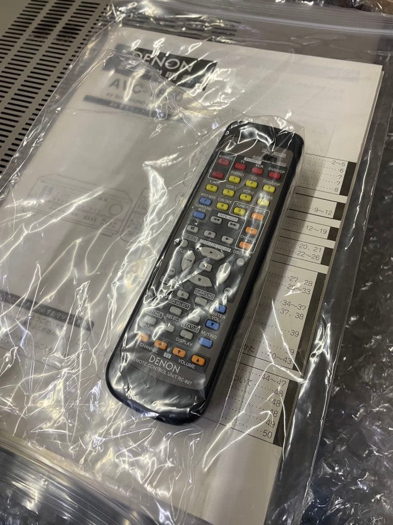 DENON デノン AVC-1850 AVサラウンドアンプ オーディオ 音響