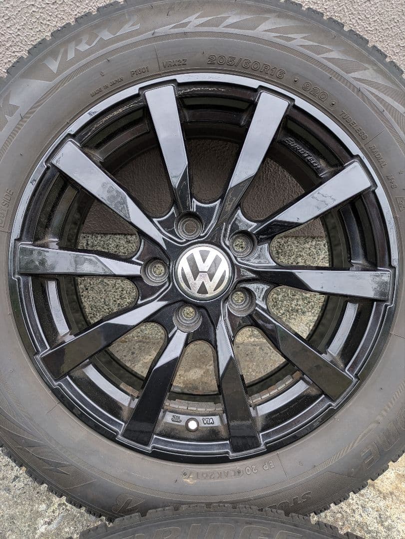 フォルクスワーゲン　ユーロテック　ホイールタイヤセット４本