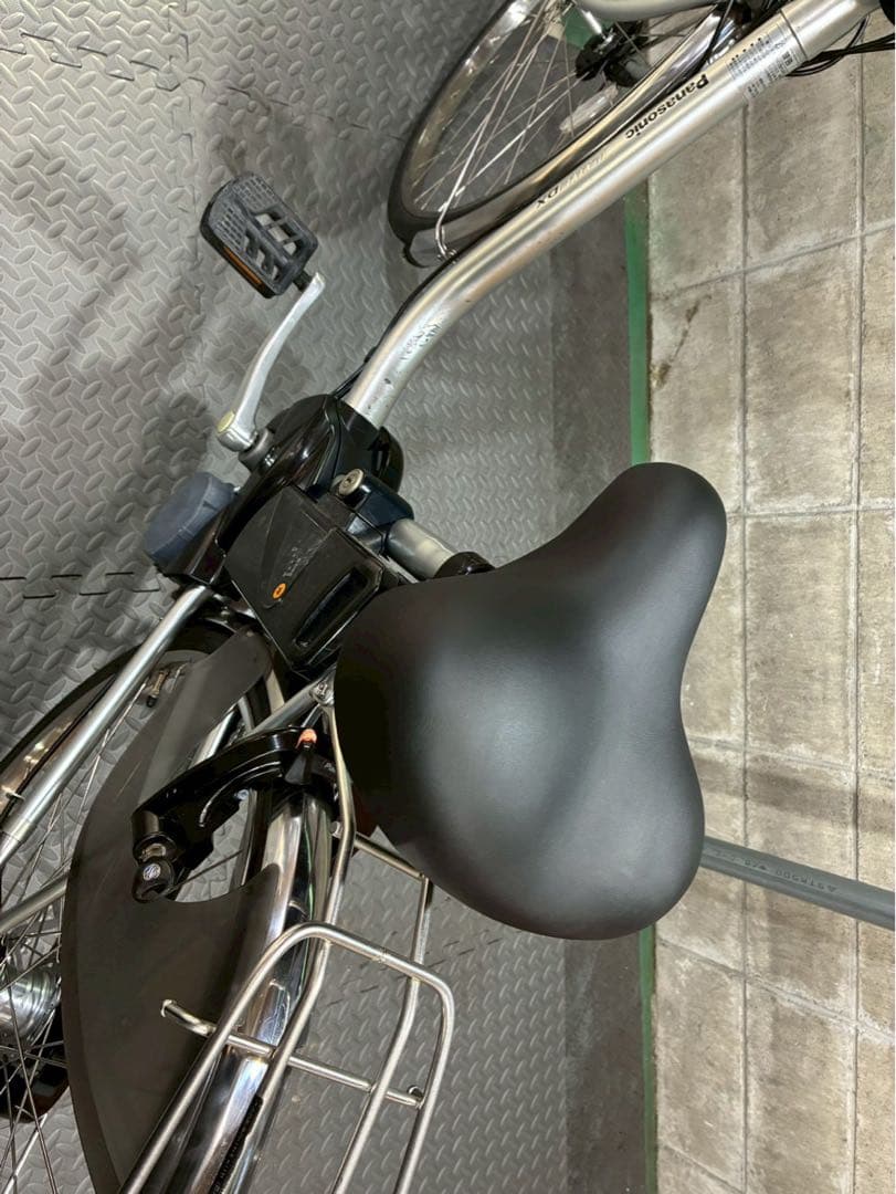 №8476 電動自転車　パナソニック　ビビDX 26インチ シルバー