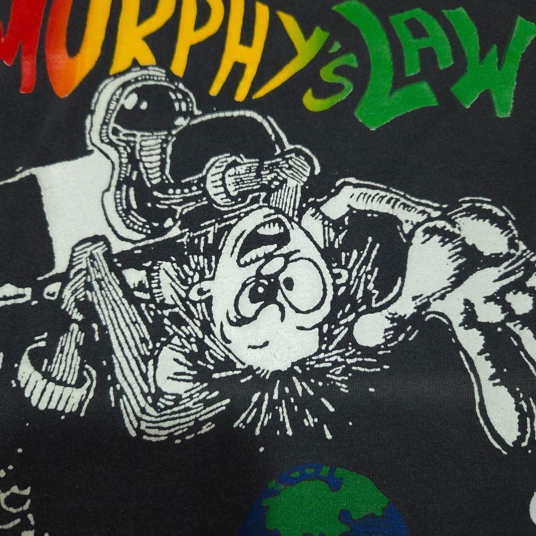 90sDELTA　MurphysLaw　ビッグプリントTシャツ　マーフィーズロウ