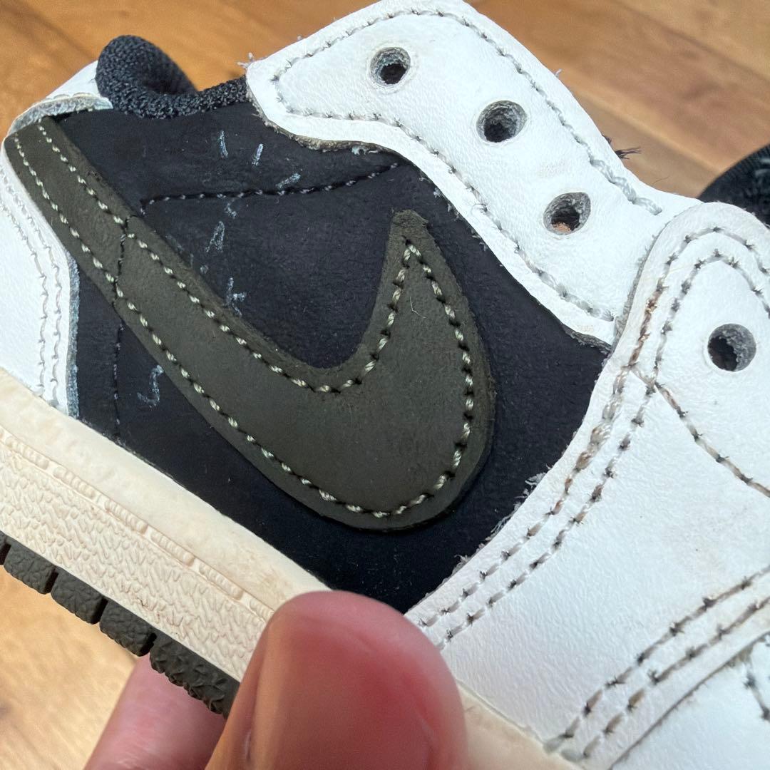 スニーカー NIKE JORDAN 1 LOW OG SP (TD) 8C Travis