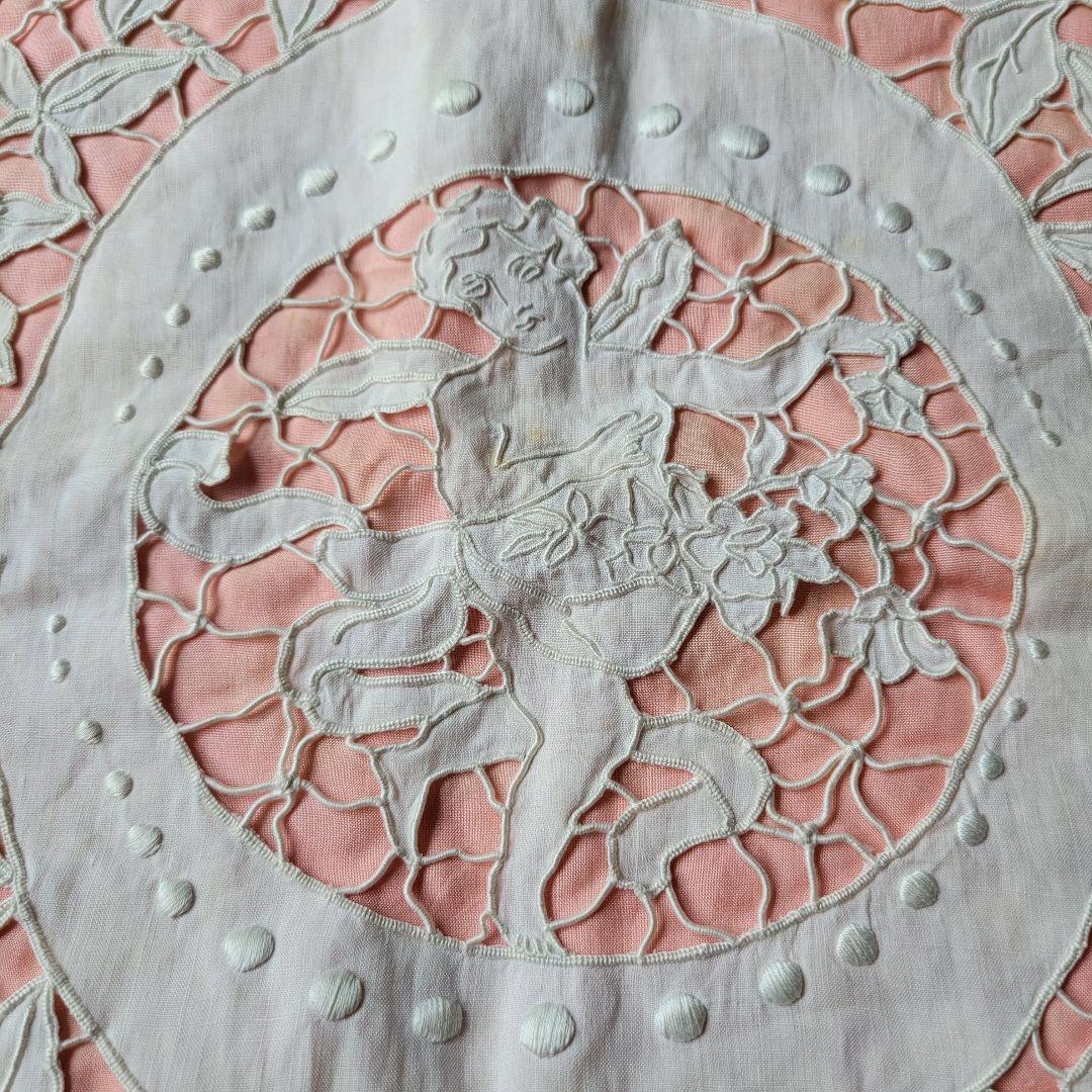 【Little House antiqun様】フランスアンティーク　レース天使