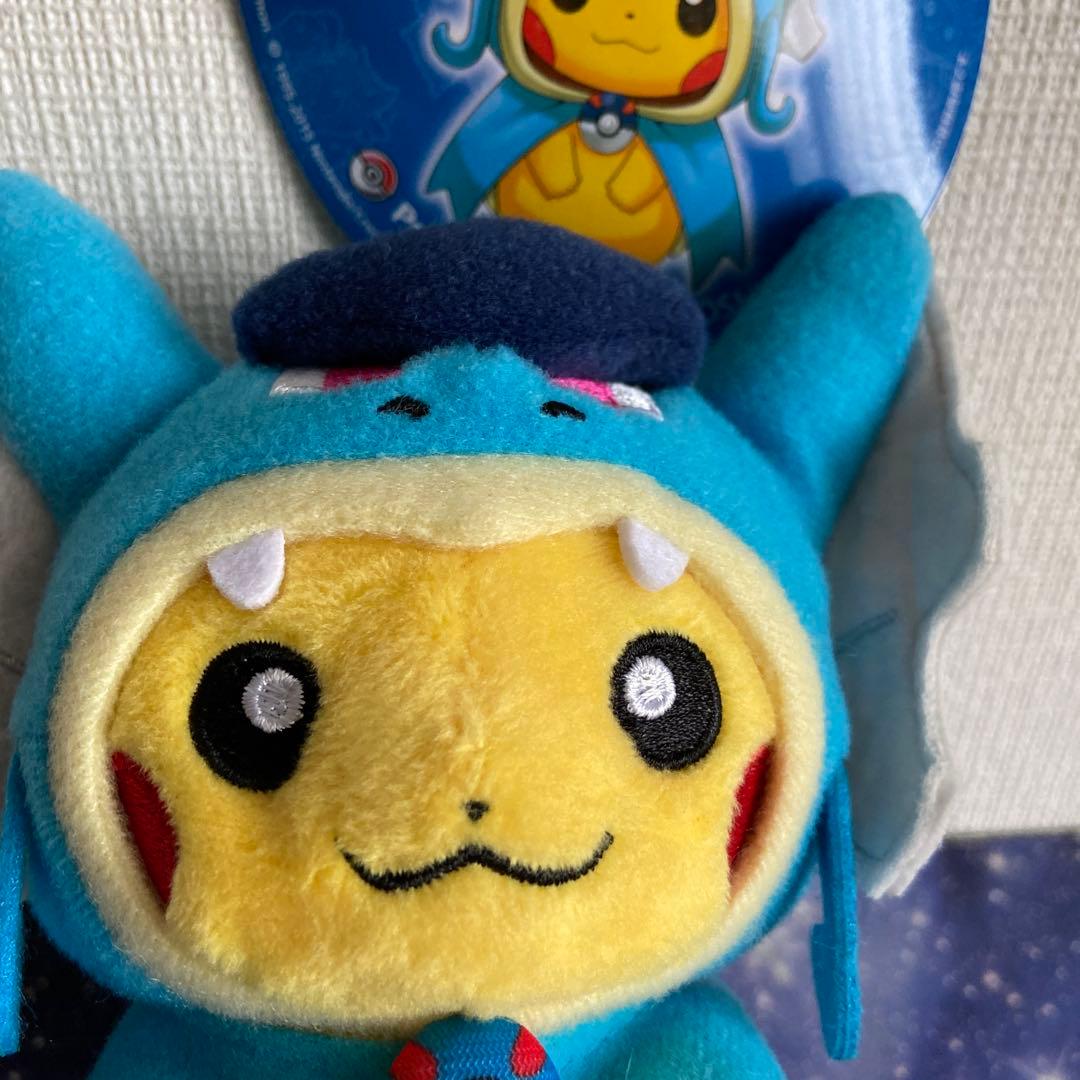 ポケモンセンターヒロシマ限定　ポンチョを着たピカチュウマスコット　タグ付き