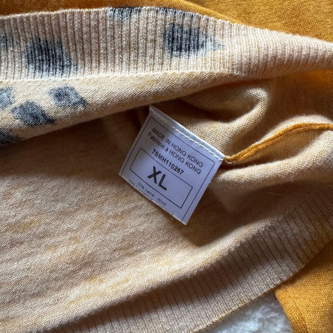 トップス John Galliano leopard light Knit archive