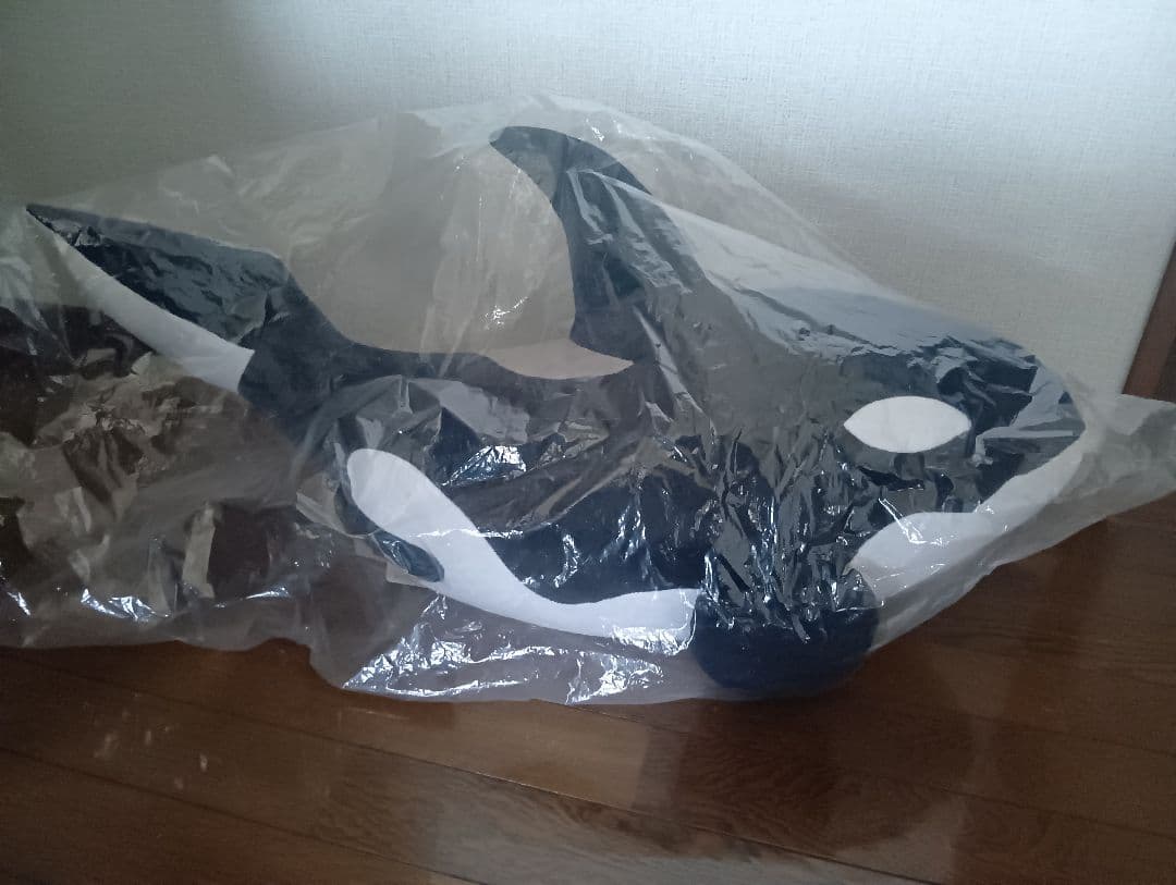 鴨川シーワールド　シャチのぬいぐるみ 80cm