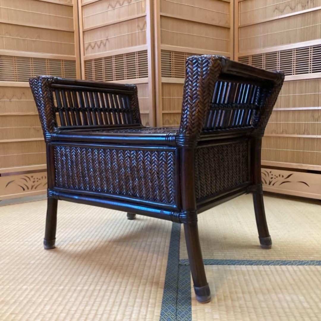 竹製 スツール チェア 椅子 ベンチ 置物台 飾り棚 和風 家具 モダン レトロ