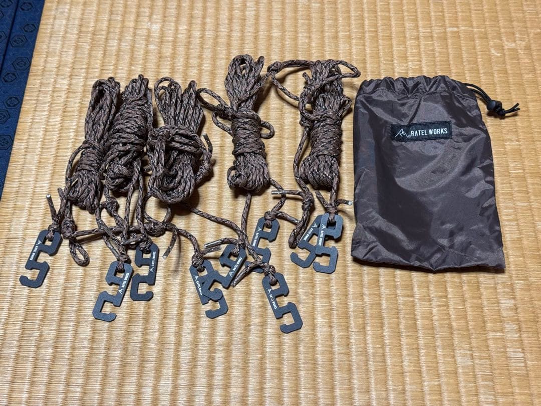 ratelworksラーテルワークス WAL3 ヴァルテント グレージュ ペグ付