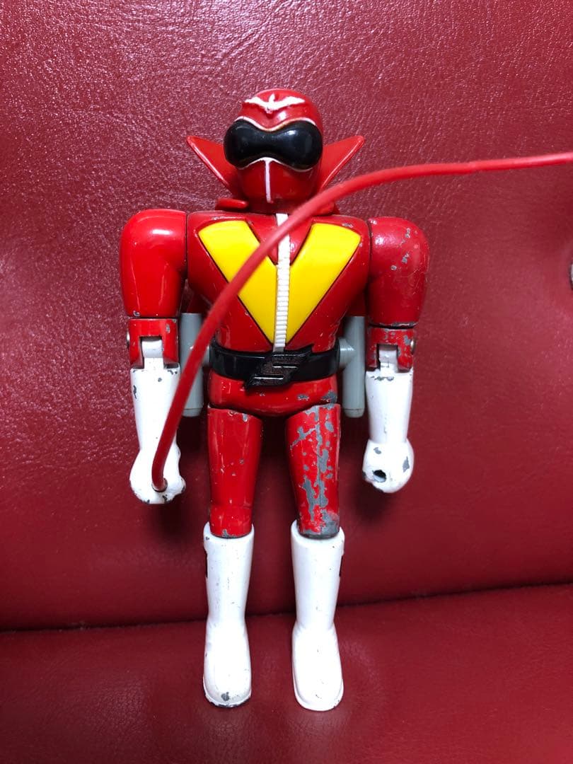 ミ*ー様 【超合金: 秘密戦隊ゴレンジャー】アカレンジャーとアオレンジャーとバリ