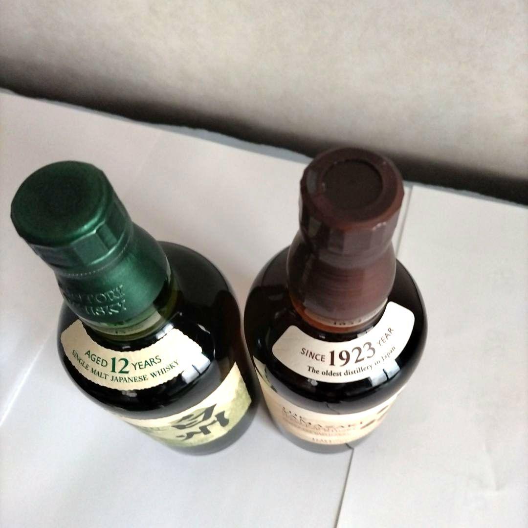 【値下げ】サントリー100周年ラベル　白州12年と山崎NV