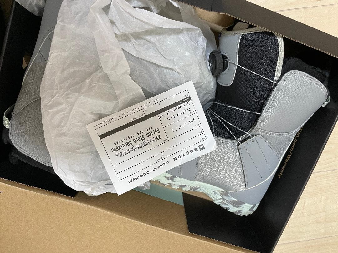 バートン BURTON Zipline BOA 24cm スノーボー キッズ