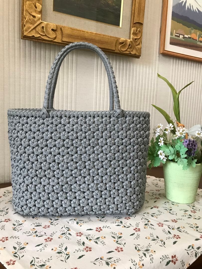 ＊どんかめちゃんオーダー品＊クラフトかごバッグ4点え