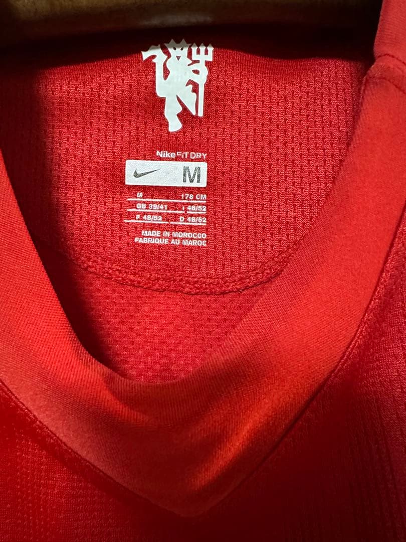 【ロナウド#7】マンチェスターU 07/08 Mサイズ マーキングフロッキー素材