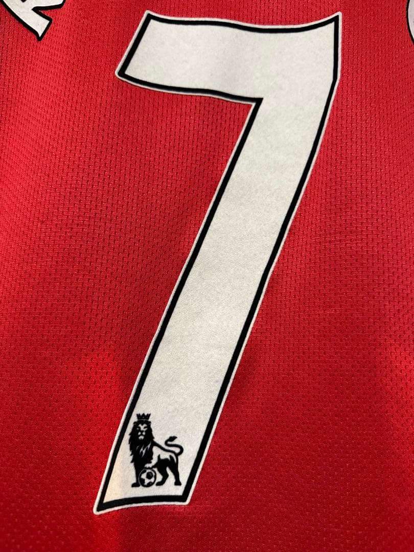 【ロナウド#7】マンチェスターU 07/08 Mサイズ マーキングフロッキー素材