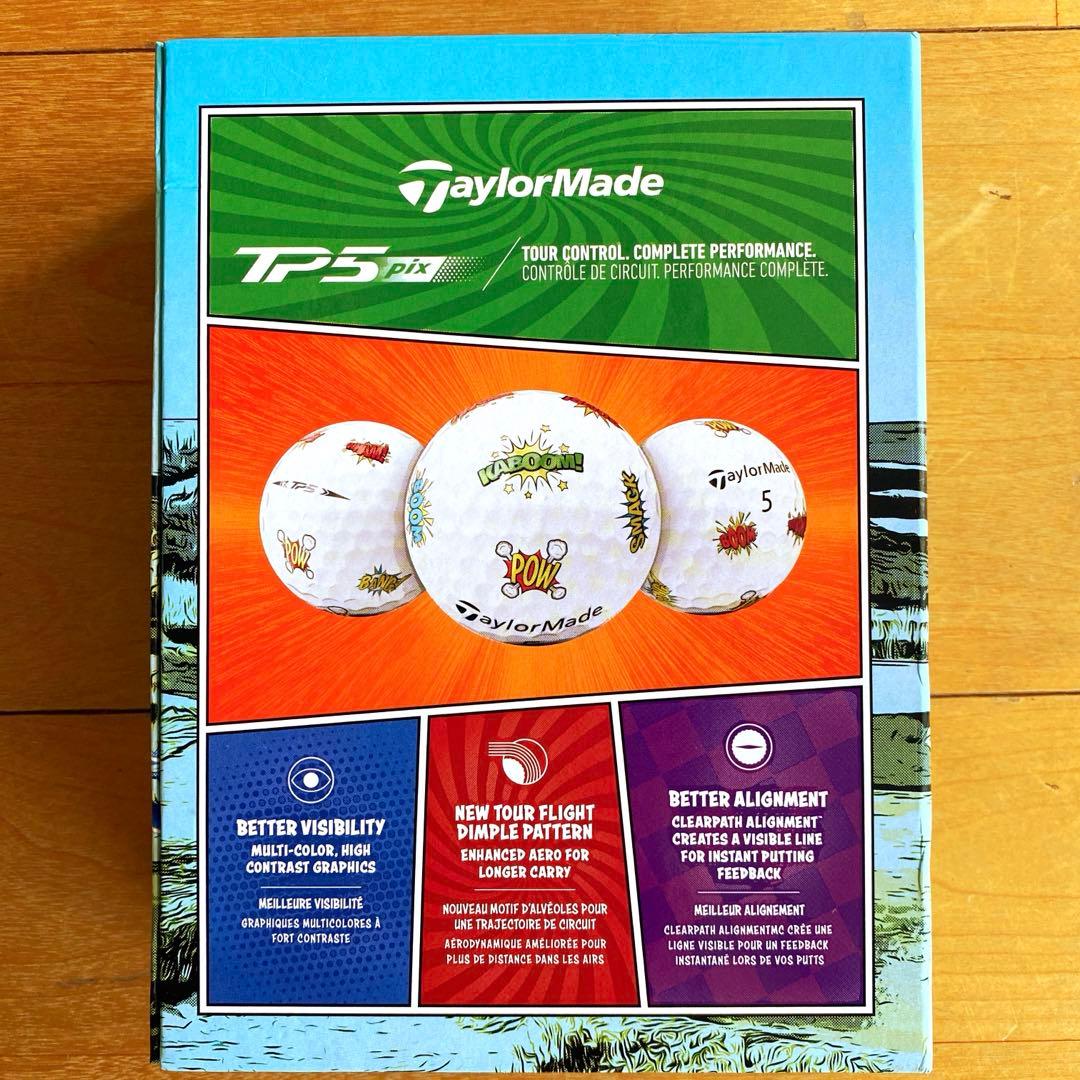 TaylorMadeテーラーメイドTP5 コミック限定完売ゴルフボール