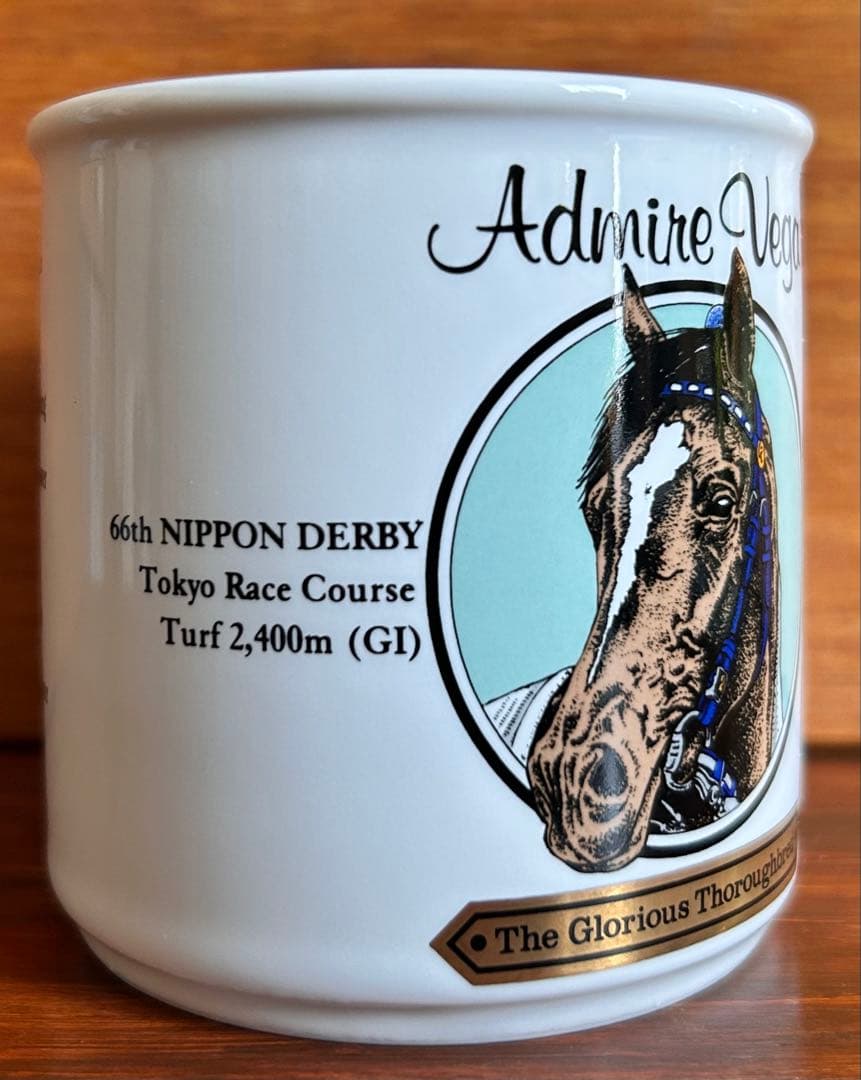 値下‼️【新品未使用】JRA 名馬　アドマイヤーベガ　マグカップ