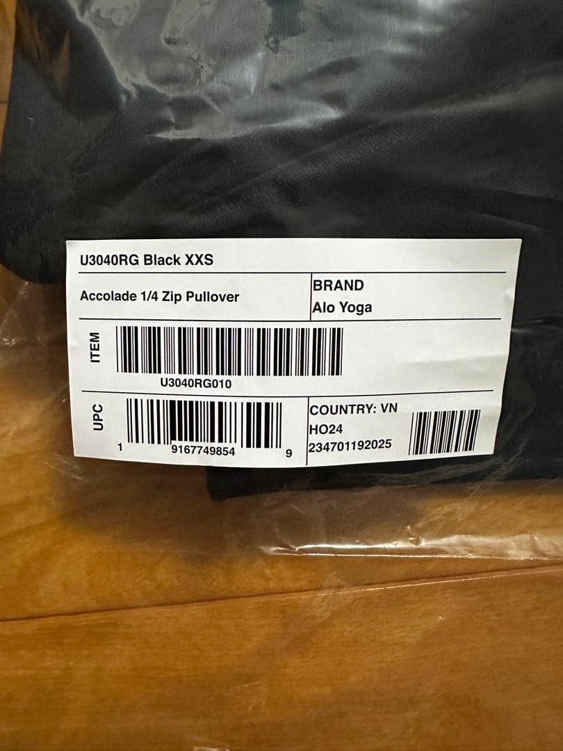 ALO 新品　XXS Accolade 1/4 Zip Pullover