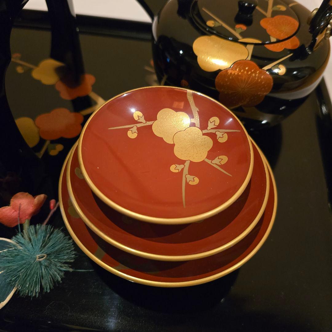 輪島塗 慶塚 屠蘇器 お屠蘇セット