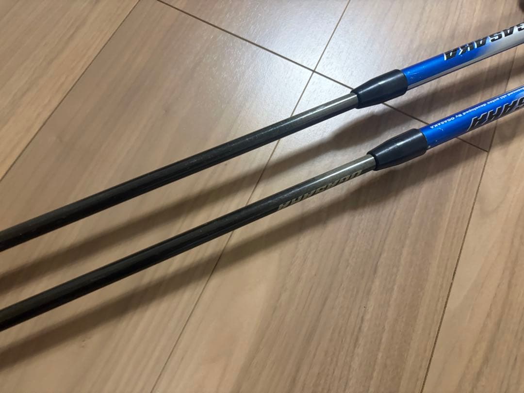 ★お洒落★オガサカ　スキーポール ストック 収縮ポール　調整可能　デモ　技術
