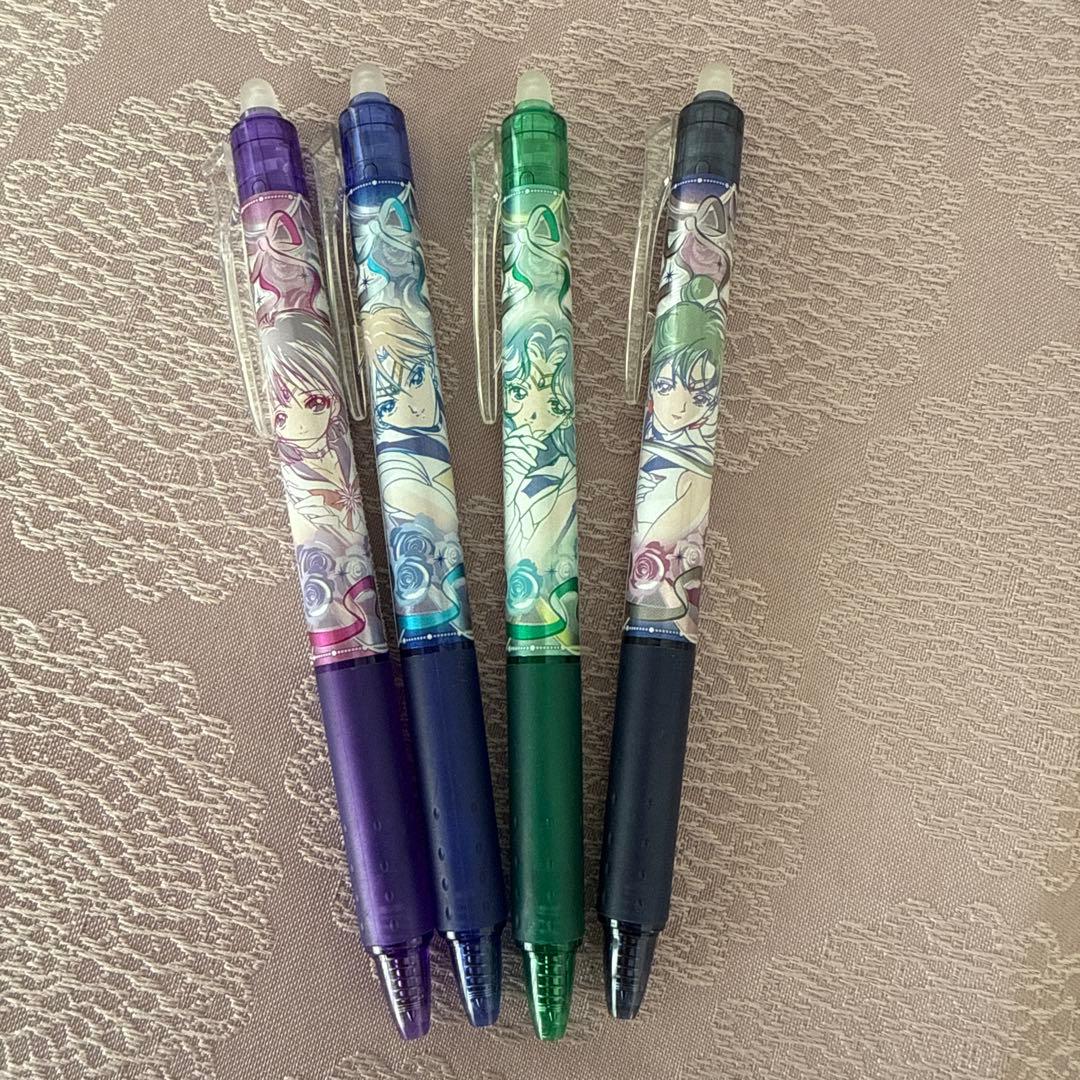 【新品】セーラームーン　ステーショナリーシリーズ　フリクションボールペン
