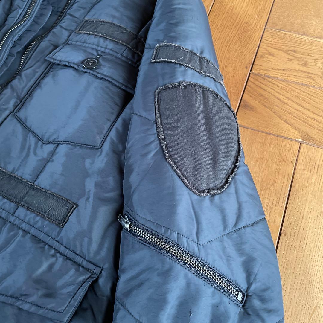 undercoverism中綿変形フードワッペン付ジャケットサイズ2