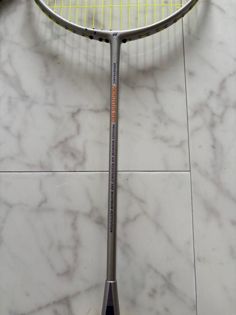 超希少！レア！当時物！旧ロゴ！YONEX エアロータス100 専用ケース付き