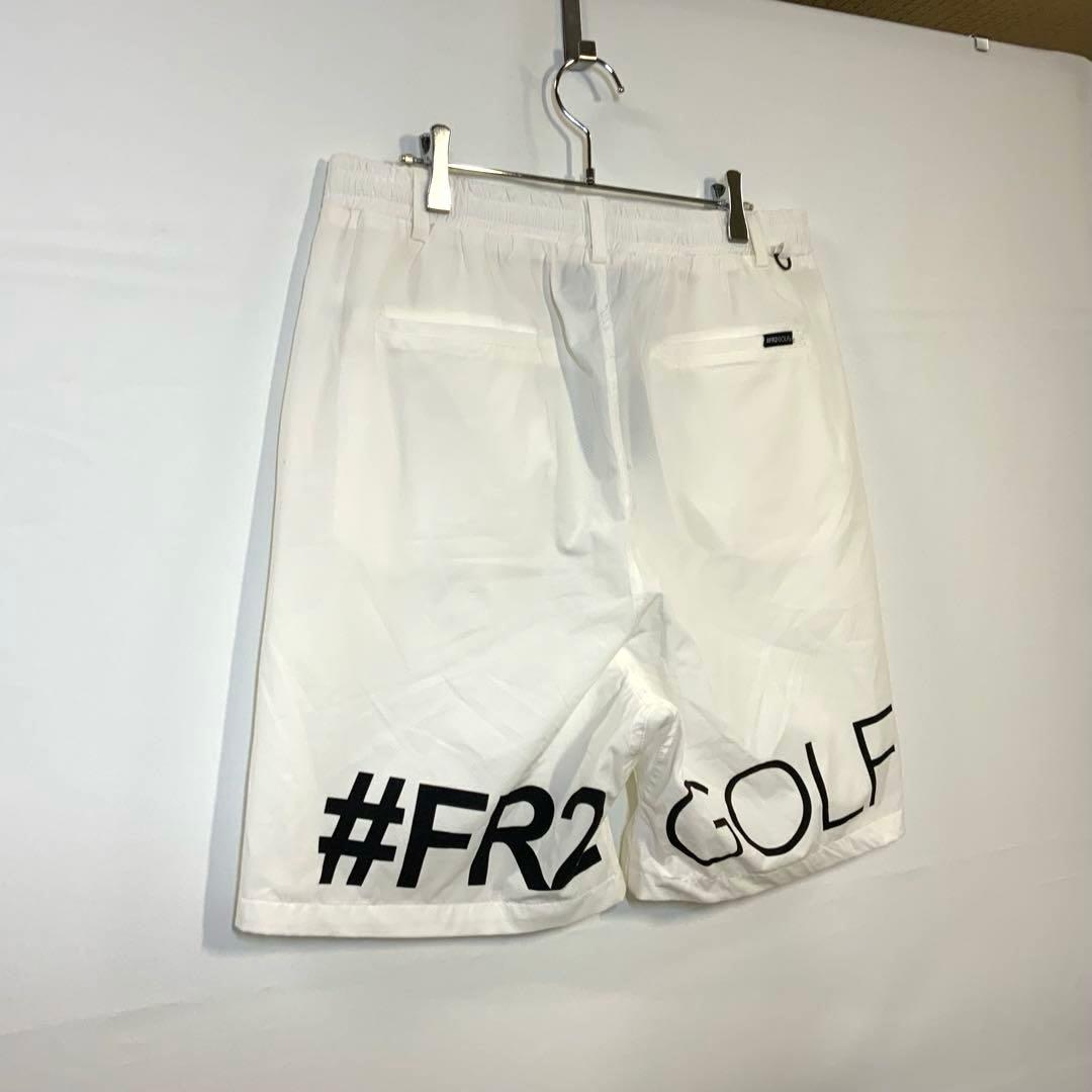 【希少サイズ・新品】 FR2 GOLF ナイロン　ハーフパンツ　ホワイト